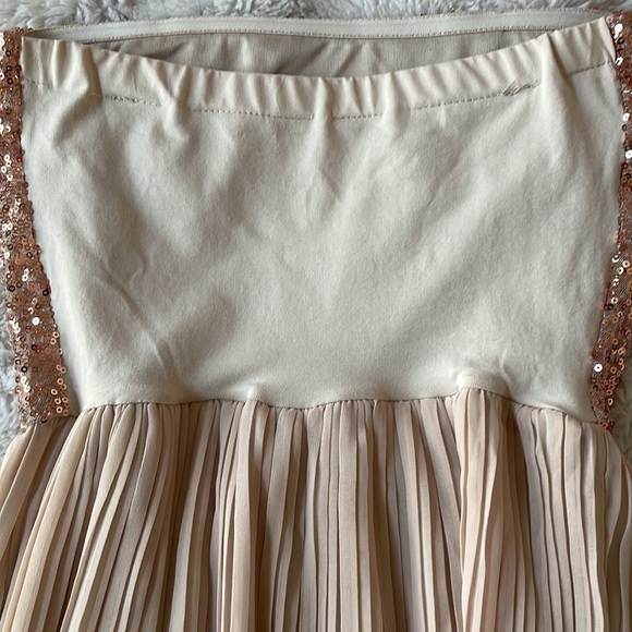 Strapless sequin bodice short dress. - Picture 3 of 3